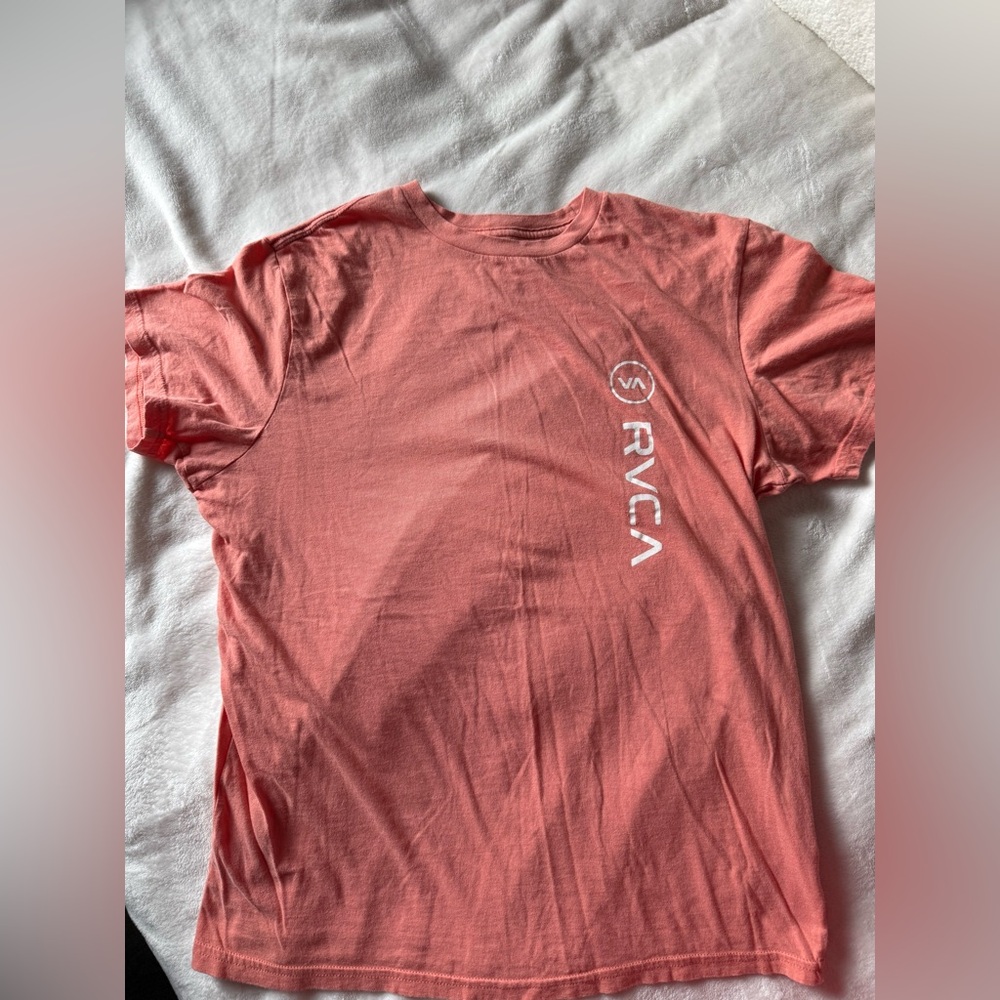 RVCA Vintage Wash Pink Tee